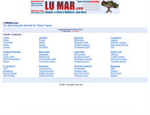 Tablet Screenshot of lumar.com