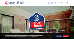 Desktop Screenshot of lumar.si